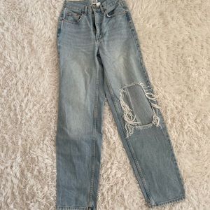 high rise baggy urban outfitters jeans